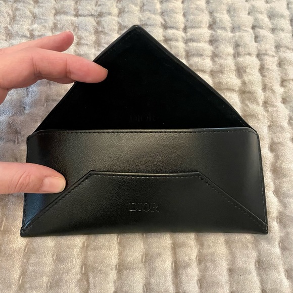 Dior Soft Leather Envelope Eyeglasses Case - Picture 3 of 6